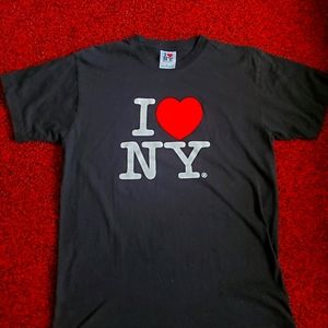 Black i love newyork tee-shirt